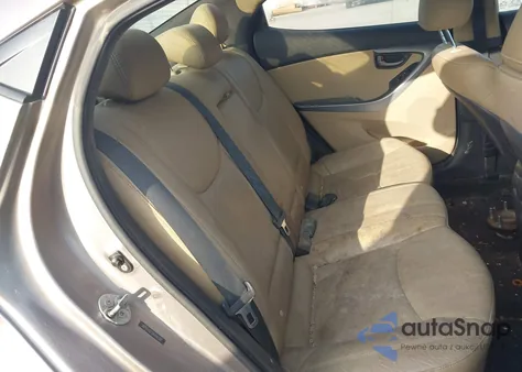 2011 Hyundai Elantra Limited from USA, damaged, VIN 5NPDH4AE5BH046280